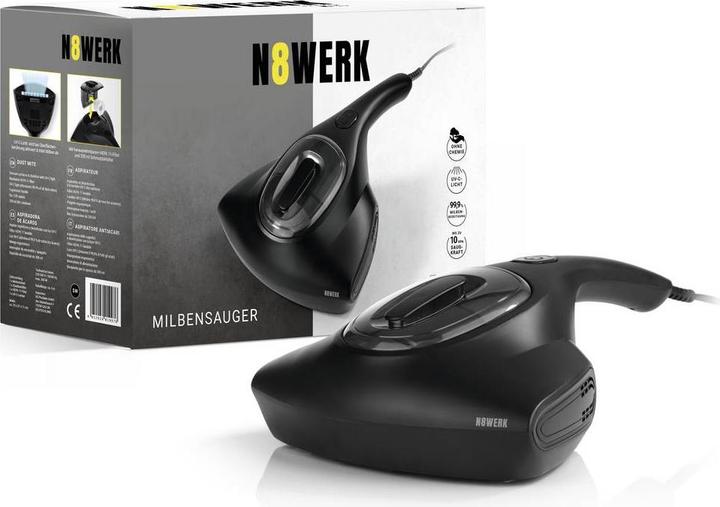 Produktbild N8werk Milben-Handstaubsauger mit UV-C-Licht 300W