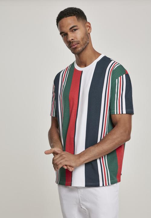 Produktbild Urban Classics Heavy Oversized Big AOP Stripe Tee (M)
