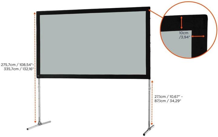 Produktbild Celexon Mobil Expert, Leinwand, 16:9 (183.07", 16:9)