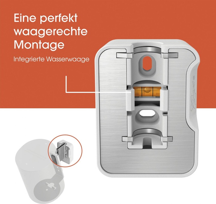 Produktbild Vogels SWM 4111 Sonos Era 100 Wandhalterung (1 Stk., Wandmontage, Neigbar, Drehbar)