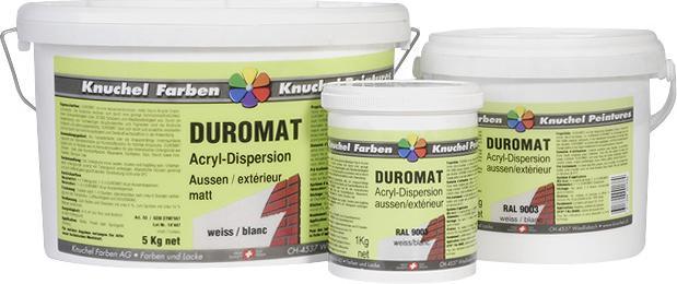 Actual product image Knuchel Duromat exterior dispersion (Signal white, 10 l)