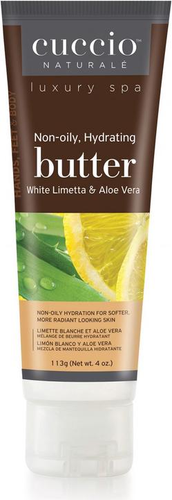 Actual product image Cuccio Naturale Hydrating Butter White Limetta & Aloe Vera (Body butter)