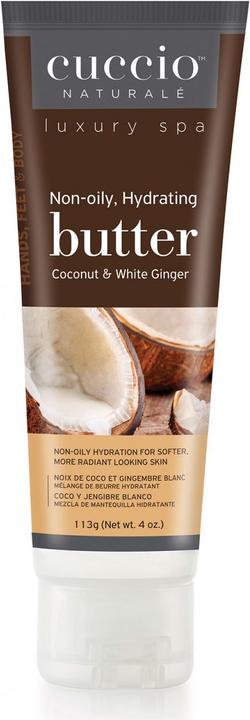 Actual product image Cuccio Naturale Hydrating Butter Coconut & White Ginger (Body butter)