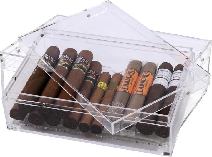 Actual product image Noblitec Acrylic Humidor Small (20)