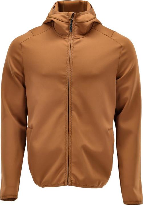 Actual product image Mascot Micro fleece jacket w. hood Customised 22586 nut brown size S (S)