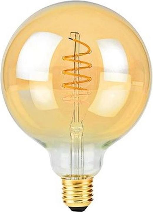 Image du produit Nedis LBDE27G125GD Lampe LED à filament E27 G125 3.8 W 250 lm 2100 K blanc extra chaud Nombre de lampes (E27, 270 lm, 1x)