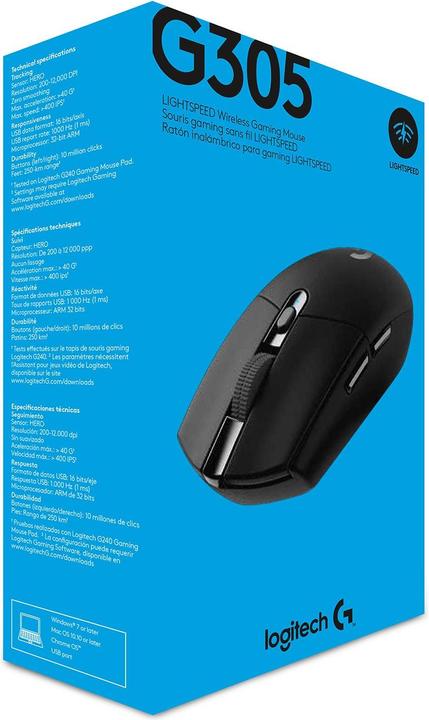 Image du produit Logitech G G305 Lightspeed (Sans fil)