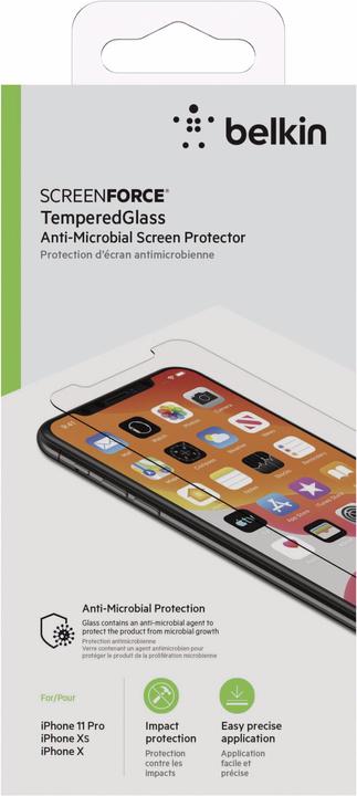 Actual product image Belkin ScreenForce (1 Piece, Apple iPhone XS, Apple iPhone X, Apple iPhone 11 Pro)