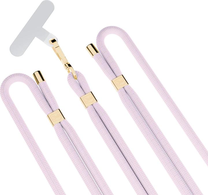 Produktbild 3MK EasyClip Elite Powder Pink (gold) smycz do telefonu