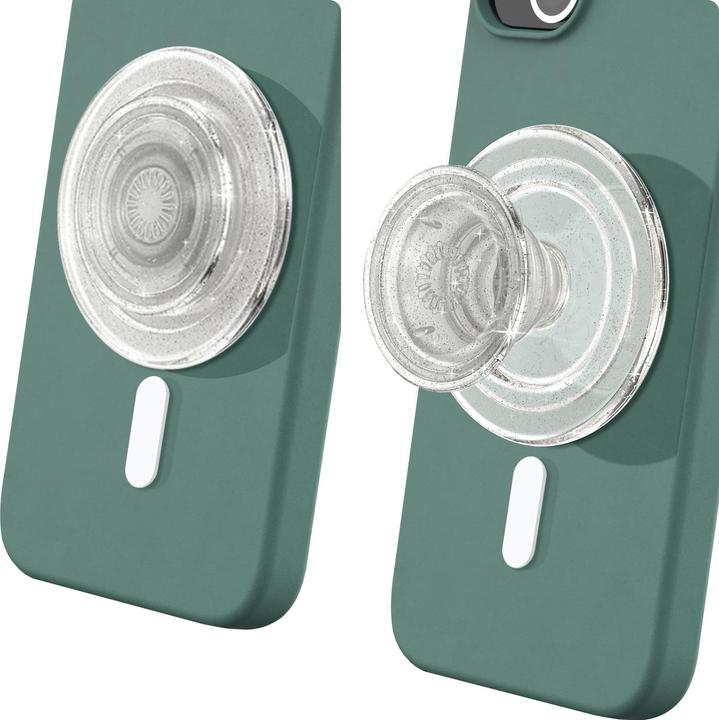 Produktbild PopSockets PopGrip for MagSafe Clear Glitter