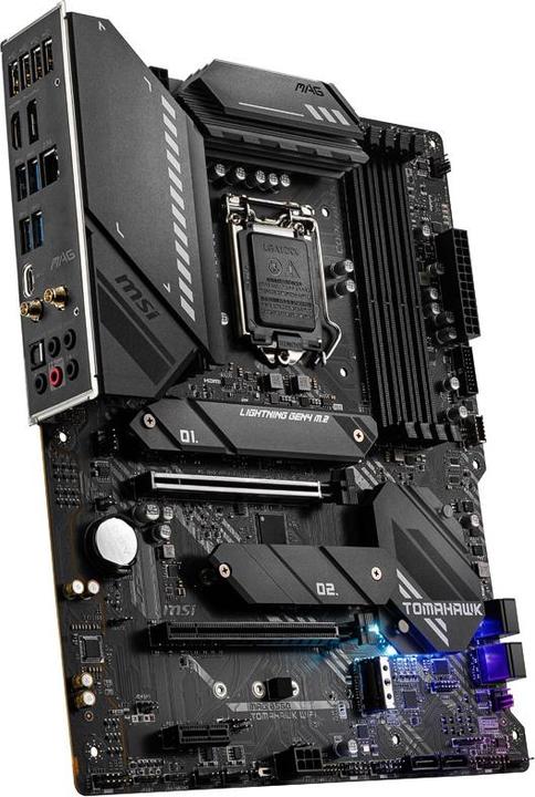 Produktbild MSI Mag B560 Tomahawk Wifi (LGA 1200, Intel B560, ATX)