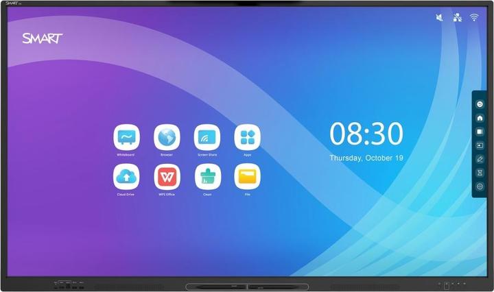 Actual product image SMART Technologies SMART Board GX (V2), Interactive Flat Screen, 190.5 cm (75 inch), LED, 3840 (3840 x 2160 Pixels, 75")