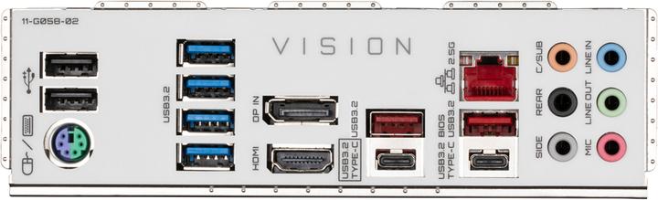 Produktbild Gigabyte Z590 VISION G (LGA 1200, Intel Z590, ATX)