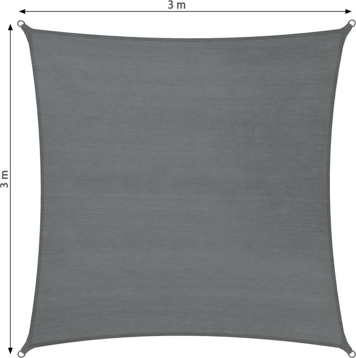 Produktbild tectake Sonnensegel (300 x 300 cm)