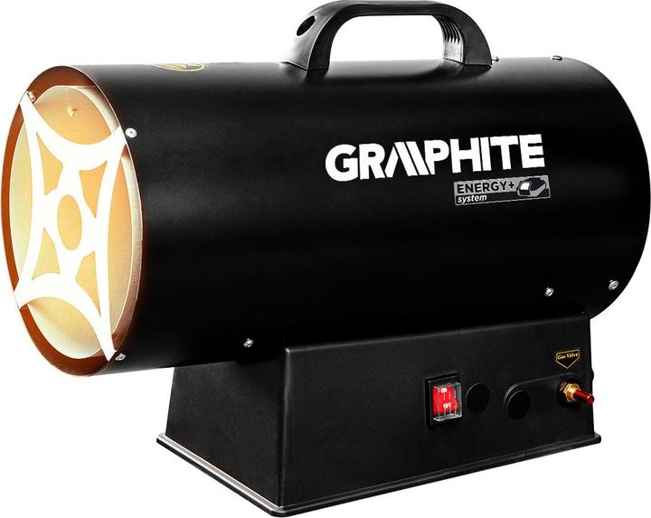 Graphite gas heater (30 kW gas heater, 18V battery version, without battery) (30000 W)