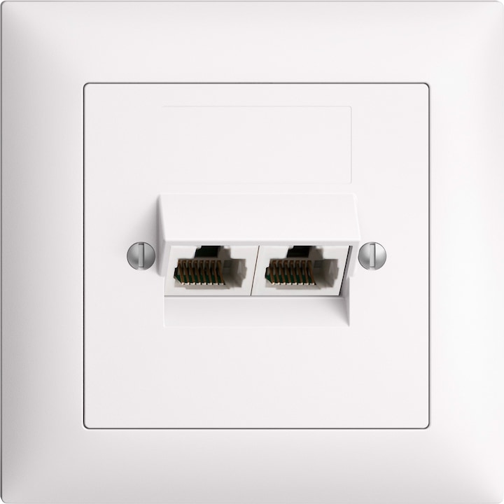 Immagine prodotto Feller EDIZIOdue uscite 2xRJ45 ITplus