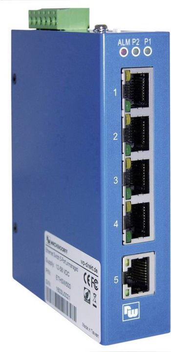 Produktbild Wachendorff Industrial Ethernet Switch Gigabit (5 Ports)