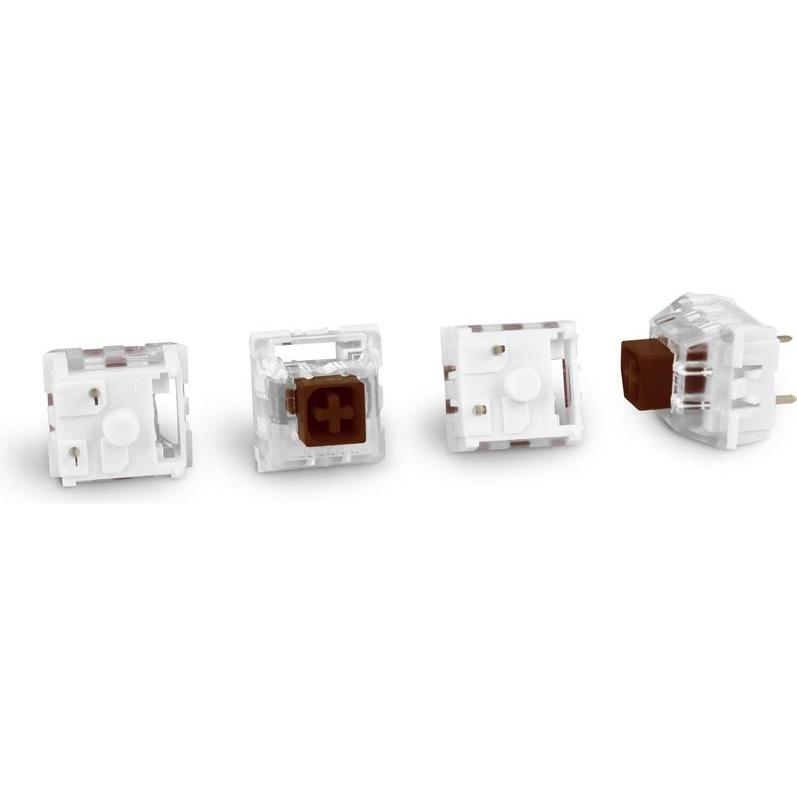 Thumbnail - Sharkoon Keycaps Kailh Box für mechanische Tastaturen, Maus + Tastatur Zubehör, Braun
