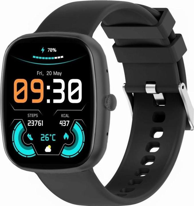 Actual product image Gravity Smartwatch Black 2 Straps GT18-10 (38 mm)