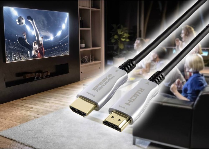 Productafbeelding SpeaKa Professional HDMI - HDMI (50 m, HDMI)