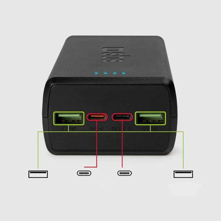 Immagine prodotto SBS Power Bank (30000 mAh, 20 W, 111 Wh)