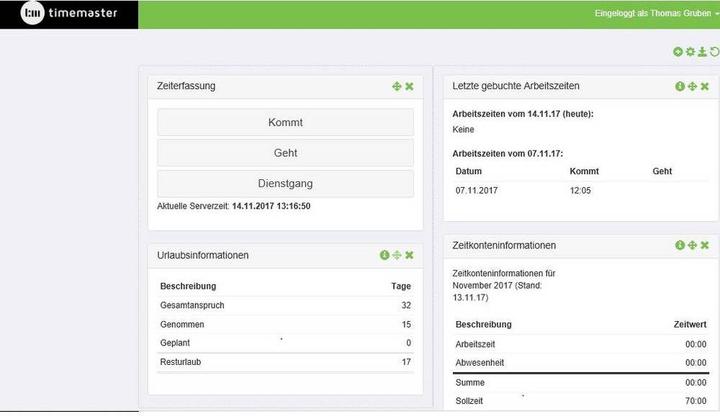 Immagine prodotto Timemaster Set iniziale per la registrazione del tempo sul web "PC/Mac
