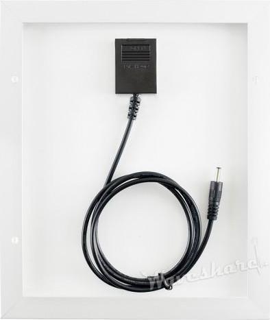 Actual product image WaveShare Solar Panel, 6V / 5W, with 3,5x1,35mm hollow plug