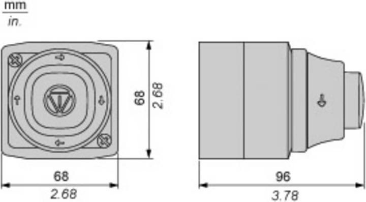 Actual product image Schneider Electric Emergency stop button Illuminated off/emergency stop in housing