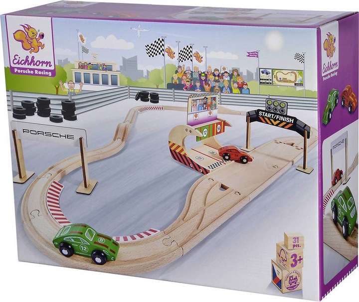 Produktbild Eichhorn Porsche Racing Set, 31 tlg.