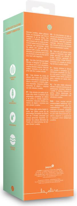 Produktbild Shots Ultra Soft Silicone Rabbit Vibrator