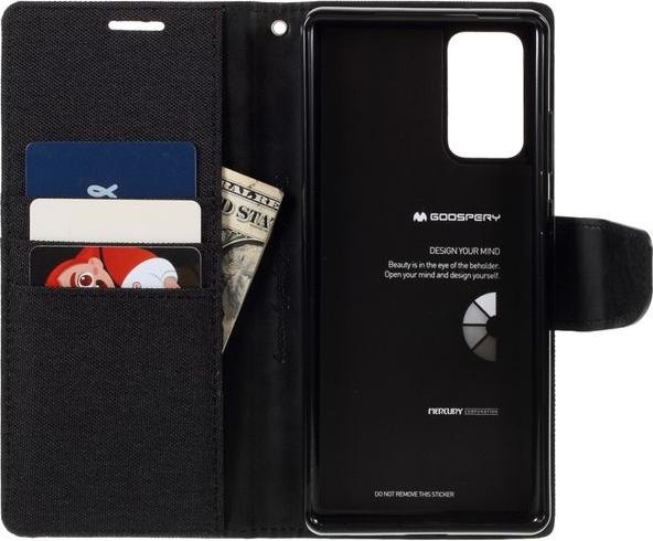 Actual product image Goospery Canvas Diary Series (Samsung Galaxy Note 20)