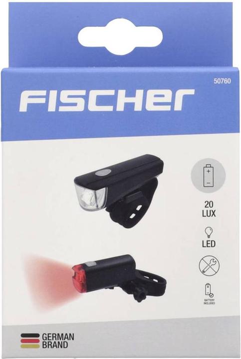 Immagine prodotto Fischer Set di illuminazione per biciclette