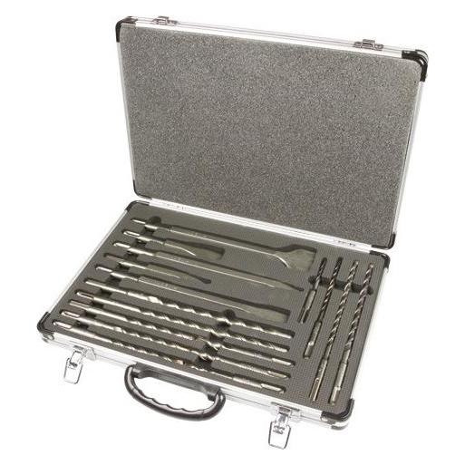 Hikoki, Beitel, Zubehör 402555 Sds-Plus Bohr- Und Meisselsatz 17-teilig Im Aluminiumkoffer