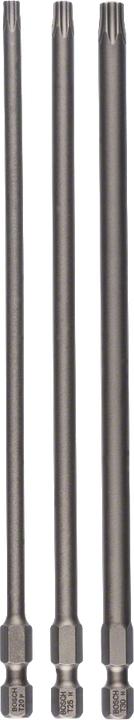 Produktbild Bosch Professional Zubehör Schrauberbit-Set Extra-Hart, 3-teilig, T20, T25, T30, 152 mm (Innensechsrund TX)