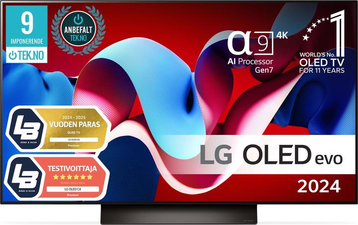 Immagine prodotto LG OLED48C41LA (48", C4, OLED, 4K, 2024)