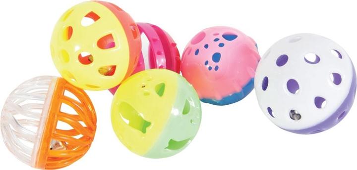 Produktbild Zolux Cat toys - set of 10 different 4 cm (Ballspielzeug Katze)