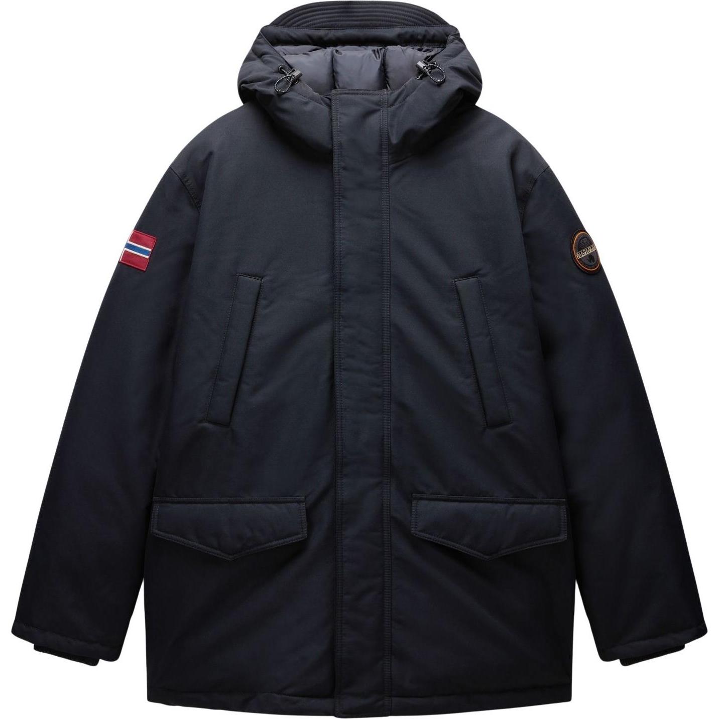 Napapijri, Herren, Jacke, regenjacke a-cornier (XL), Blau, XL