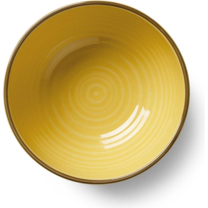 Thumbnail - Kähler Colore Schale saffron yellow, Schüssel + Schale, Gelb