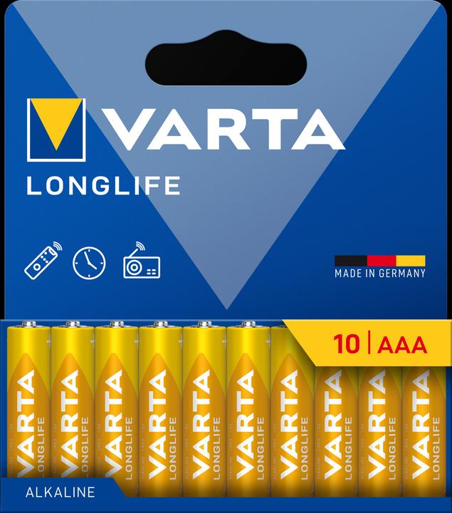 Productafbeelding Varta Longlife (10 Pcs., AA, 1200 mAh)