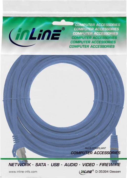Actual product image InLine Patchkabel (S/FTP, CAT6a, 7.50 m)
