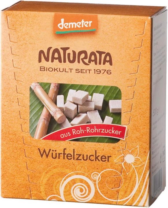 Image du produit Naturata Sucre en morceaux sucre de canne brut biologique (500 g)