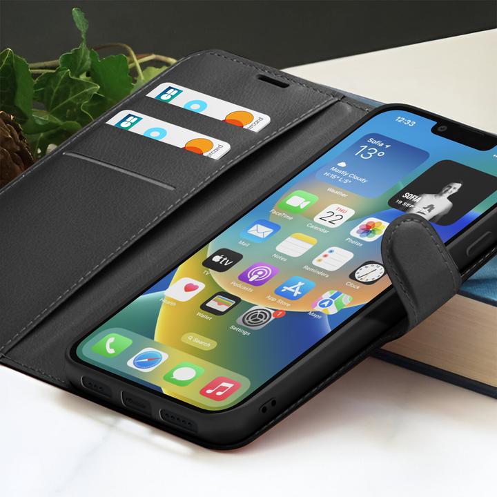 Produktbild Zanaé Klappetui iPhone 14, mit Ständer (Apple iPhone 14)