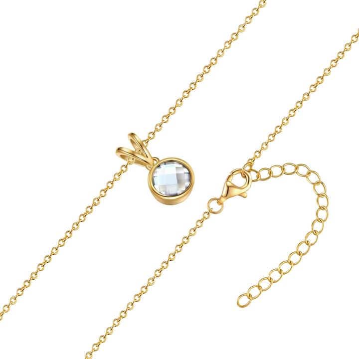 Produktbild Rafaela Donata Damen Kette Sterling Silber - 35540 (000 gelbvergoldet 14 Karat, Sterling Silber 925, 42 cm)