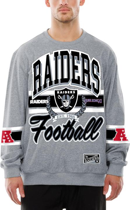Produktbild New Era Fleece Pullover - NFL Las Vegas Raiders grau - M (M)
