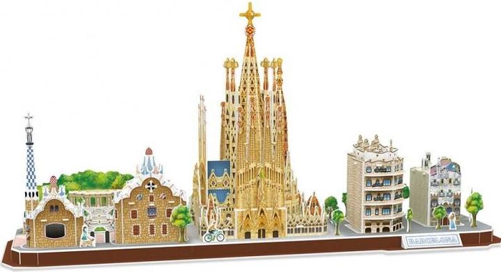 Produktbild Cubicfun CUBIC FUN Barcelona (186 Teile)