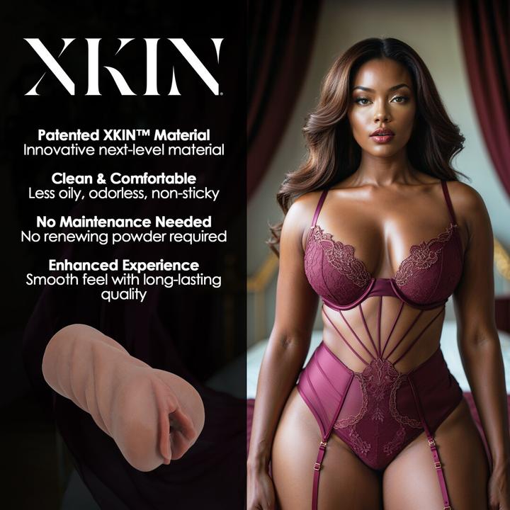 Produktbild Xkin Secret Affairs - Vixen Next Door Imani - TPE Medium Masturbator - 199g - Brown