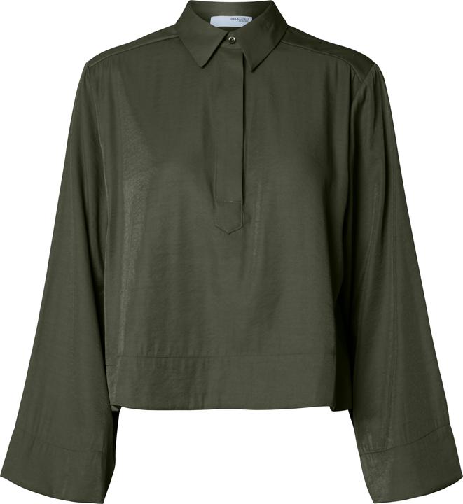 Produktbild Selected Femme Viskosemix Crop-Bluse (40)