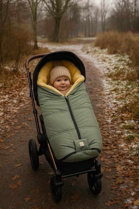 Image du produit Kaiser Baby Kaiser Lammfell Fusssack Iglu 2.0, salbei green/grey