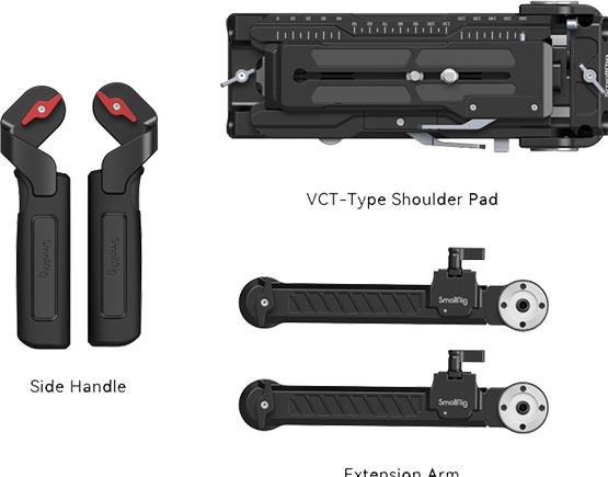 Produktbild SmallRig 4274 Shoulder Rig Kit (Pro) (Schulterstativ)