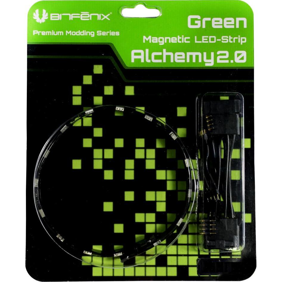 Thumbnail - BitFenix Alchemy 2.0 Magnetic (Grün), Modding Beleuchtung